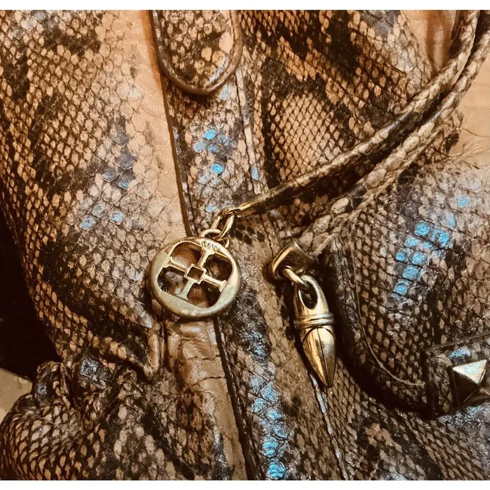Python Iman Purse Bag - Picture 3 of 4